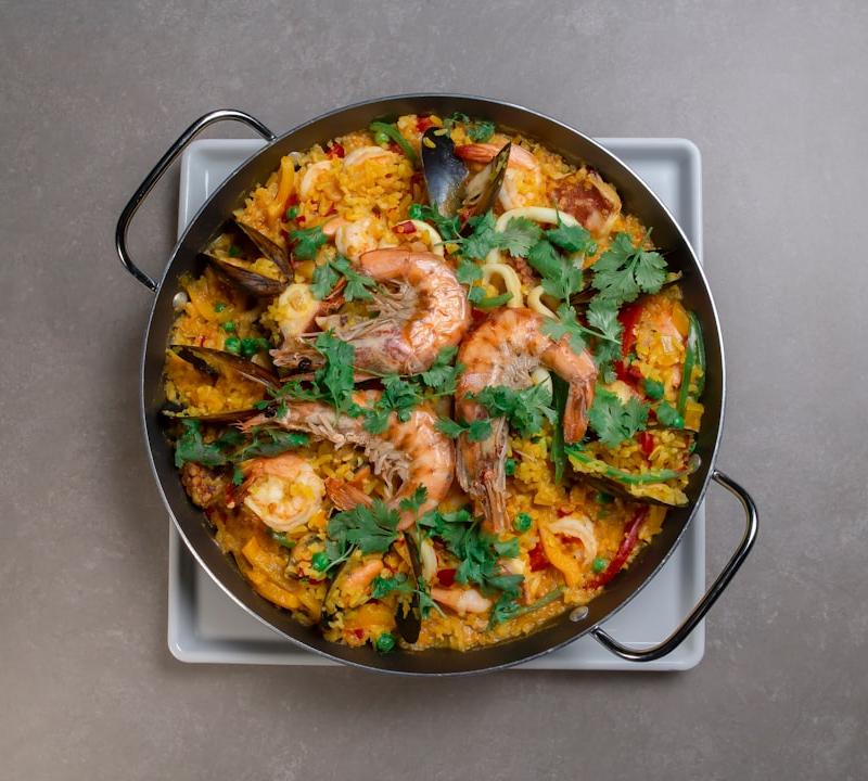 Chili Crisp Seafood Rice
