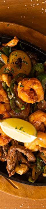 Chili Crisp Shrimp Fajitas