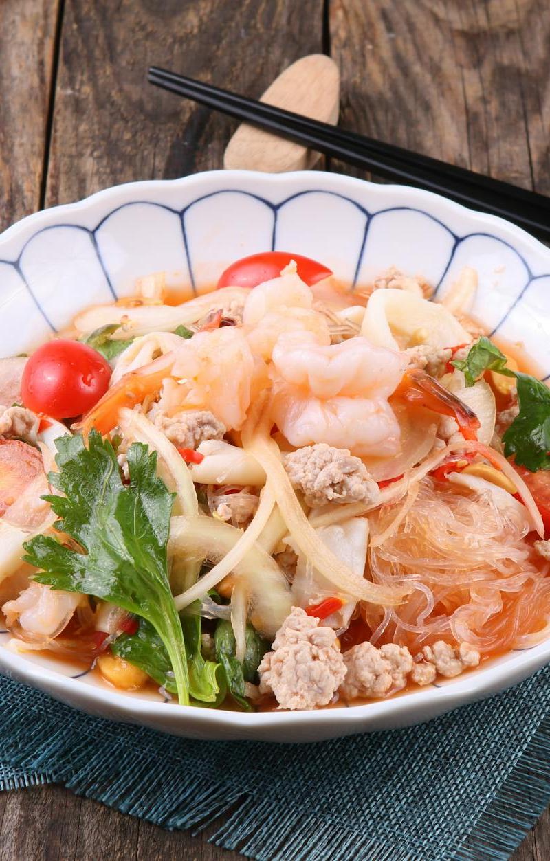 Chili Crisp Shrimp Glass Noodles