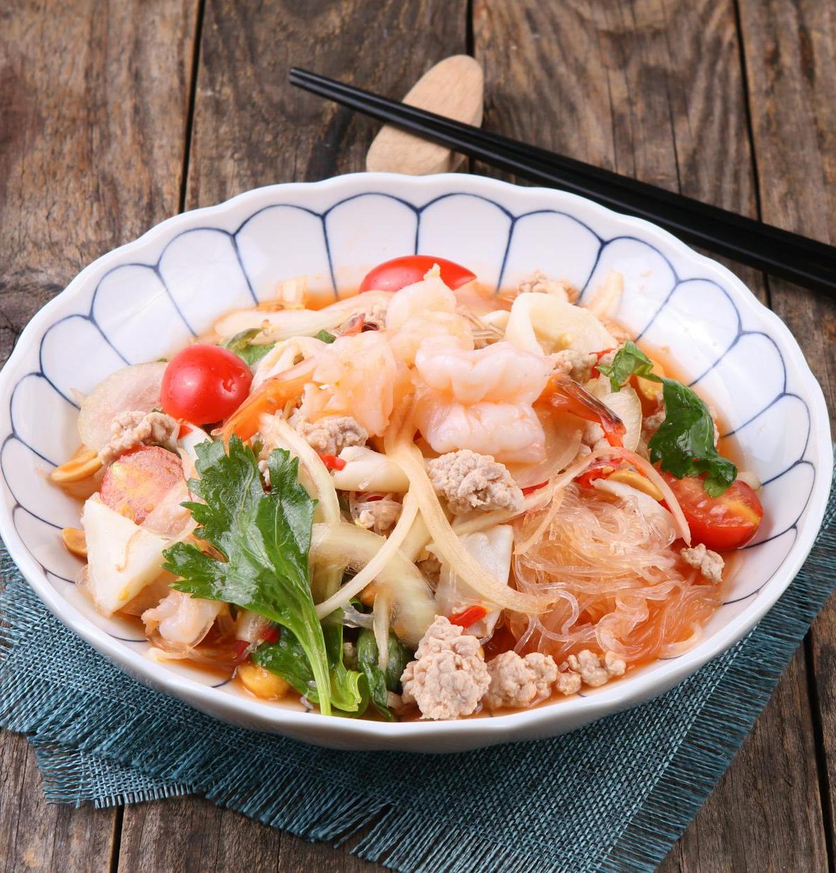 Chili Crisp Shrimp Glass Noodles