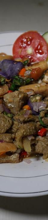 Chili Garlic Chicken Liver with Fresh Veg