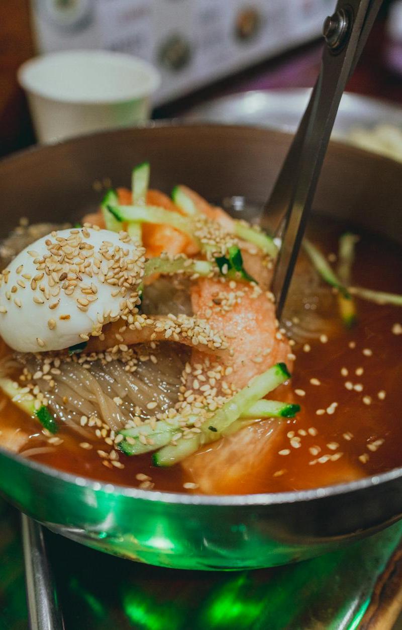Chilled Buckwheat Noodle Bowl