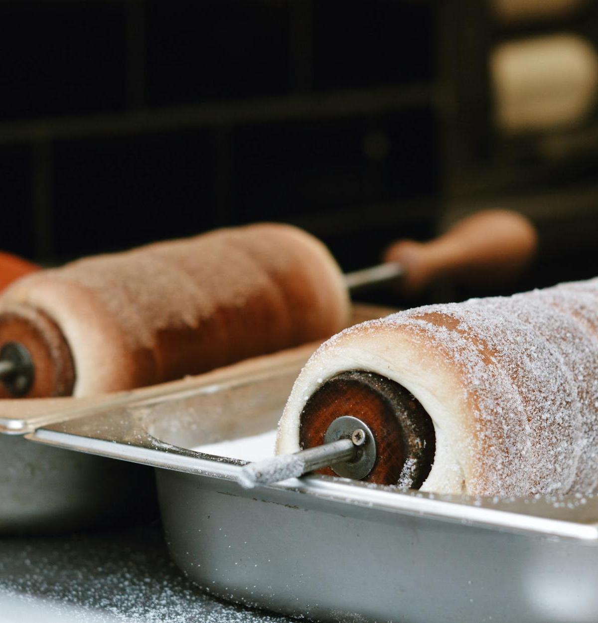Chimney Cake with Cinnamon Sugar