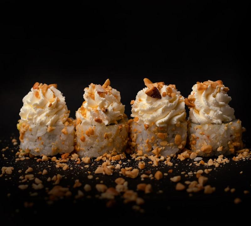 Chocolate Banana Sushi Bites