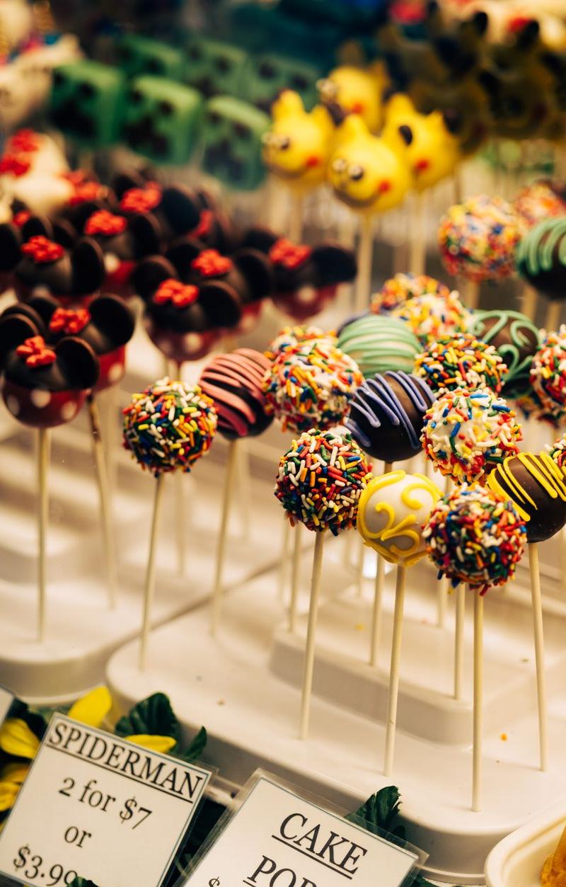 15-Min Chocolate Cake Pops with Sprinkles