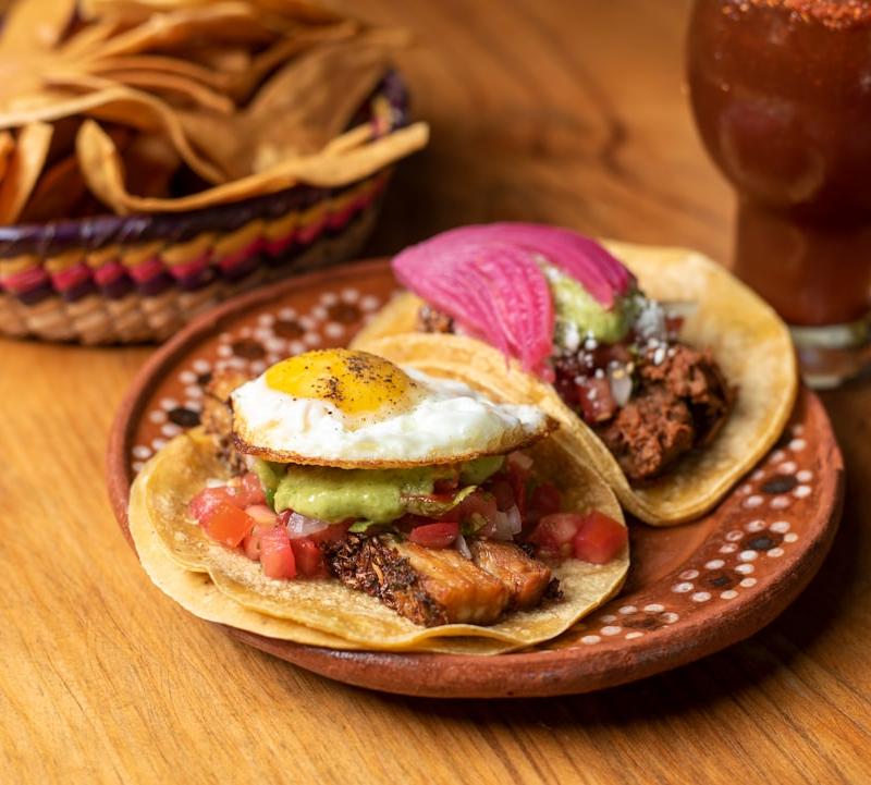 Chorizo Breakfast Tacos