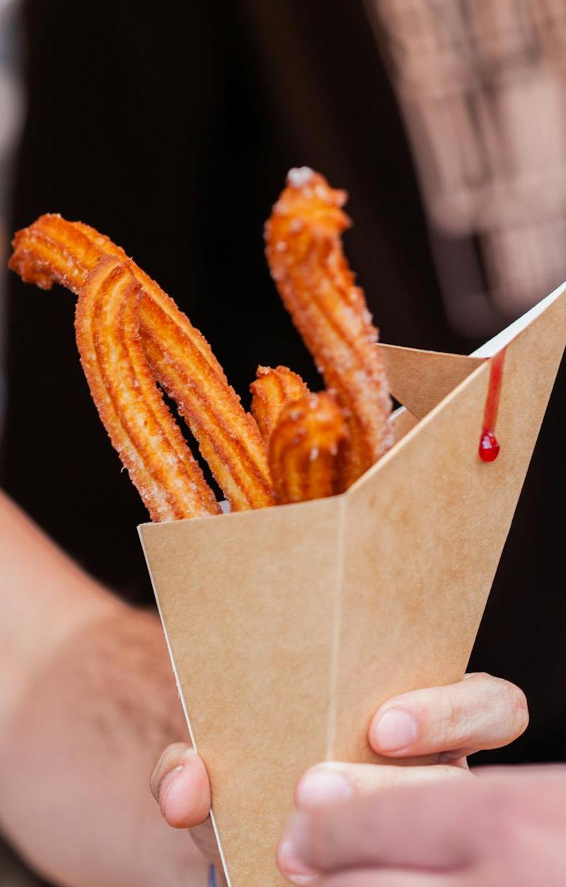 15-Min Churros With Hot Chocolate Dip
