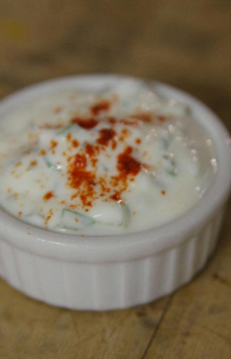 Cilantro Lime Yogurt Sauce