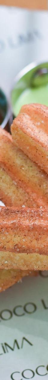 15-Min Cinnamon Churro Bites with Two Dips