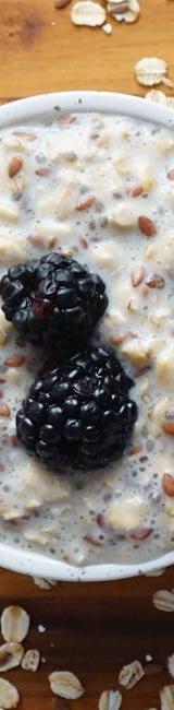 Cinnamon Roll Overnight Oats