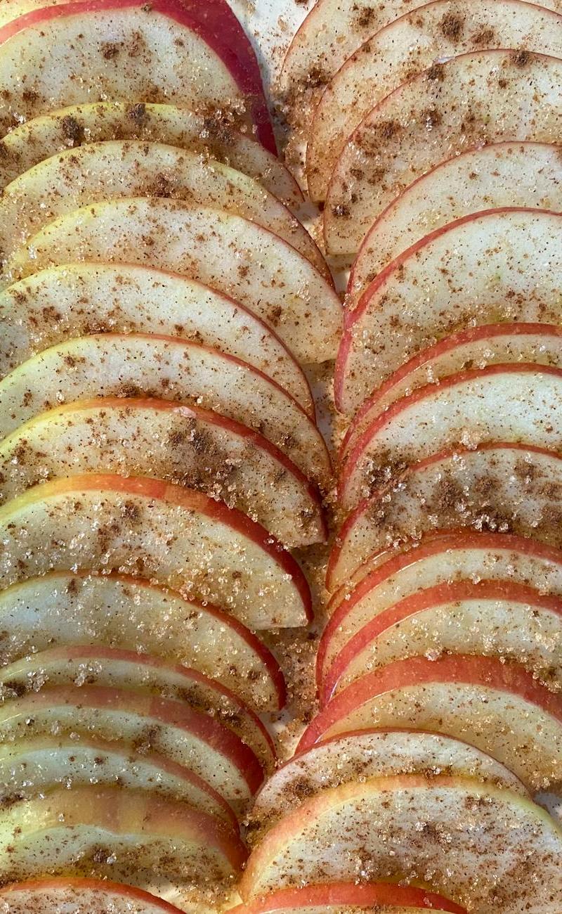 Cinnamon Sugar Apple Nachos
