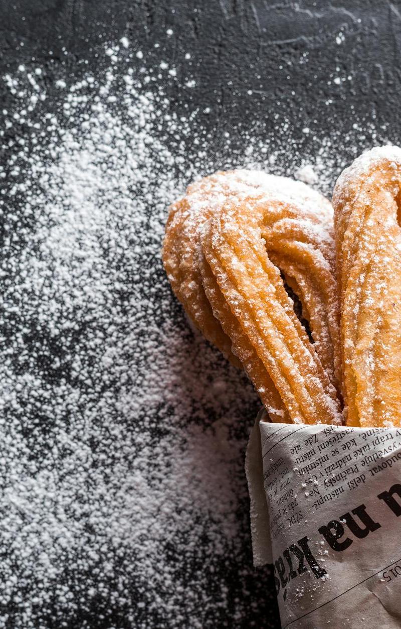 15-Min Cinnamon Sugar Churros with Hot Chocolate