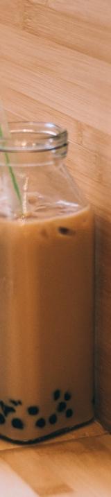 Classic Bubble Tea with Tapioca Pearls