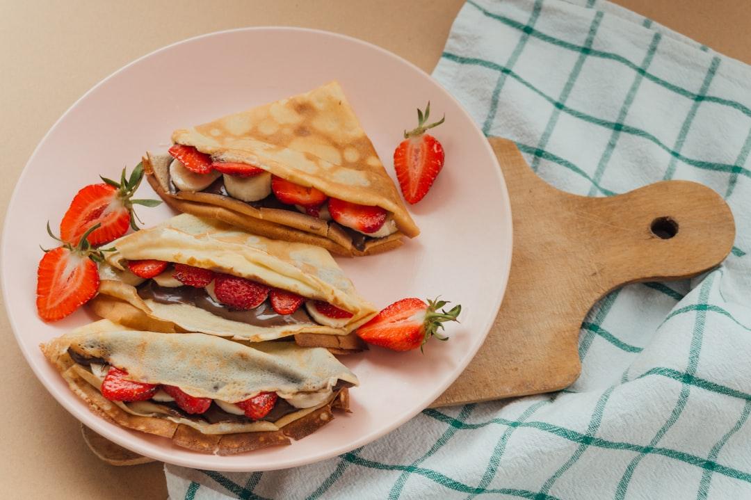 Classic French Crêpes with Nutella & Berries