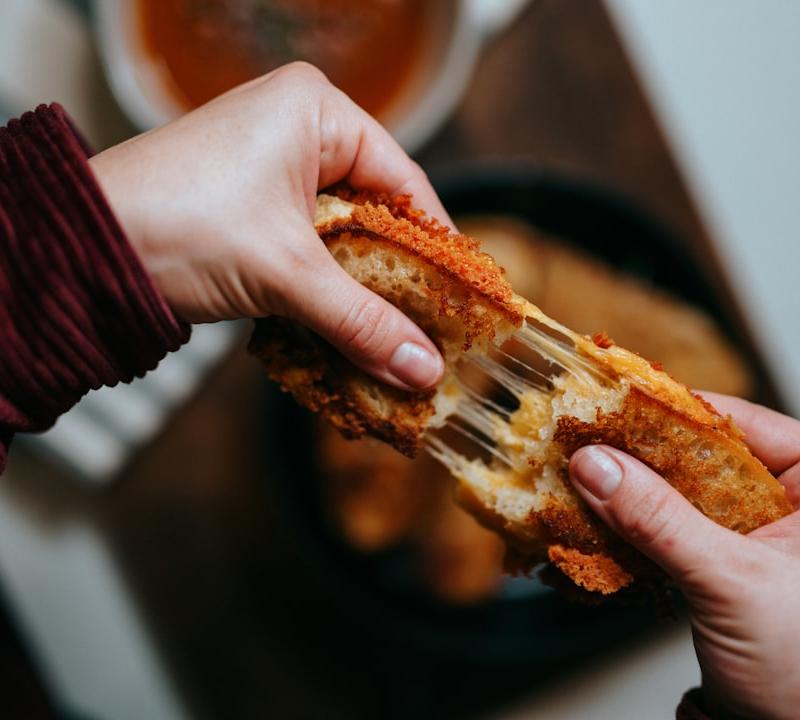 Classic Grilled Cheese Sandwich
