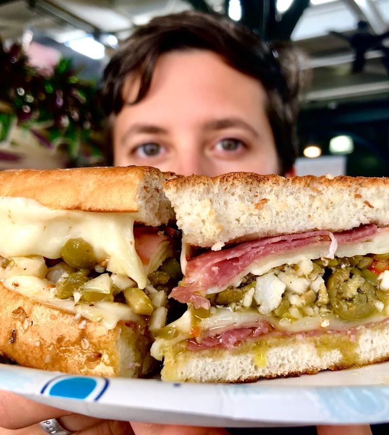 Classic Muffuletta Sandwich
