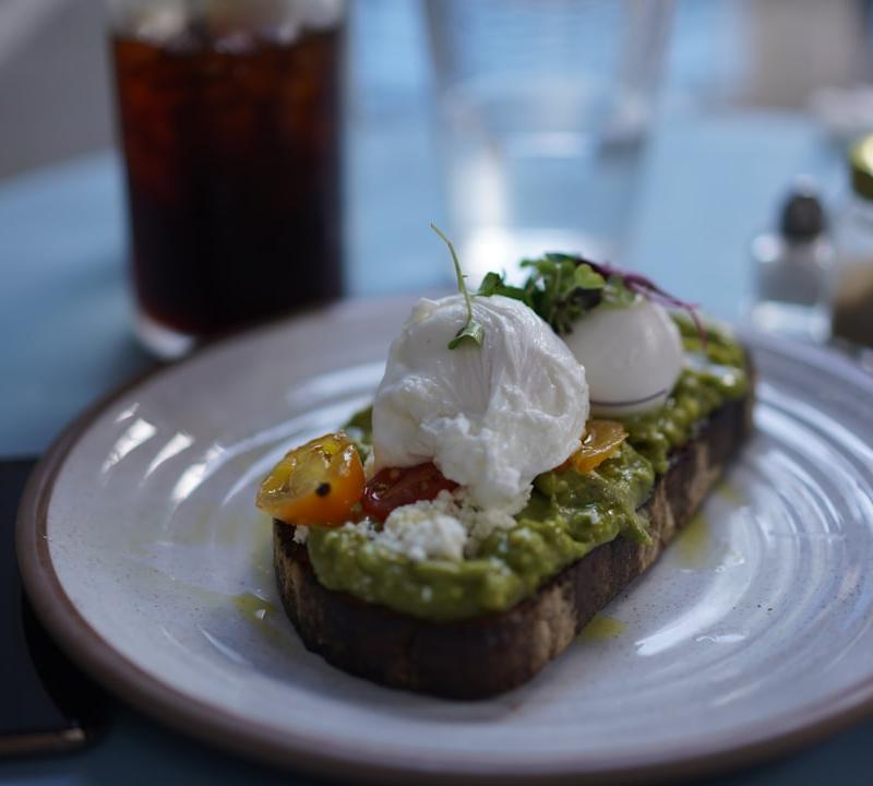 Cloud Toast with Whipped Avocado