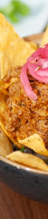 Yucatecan Pulled Pork Sandwich