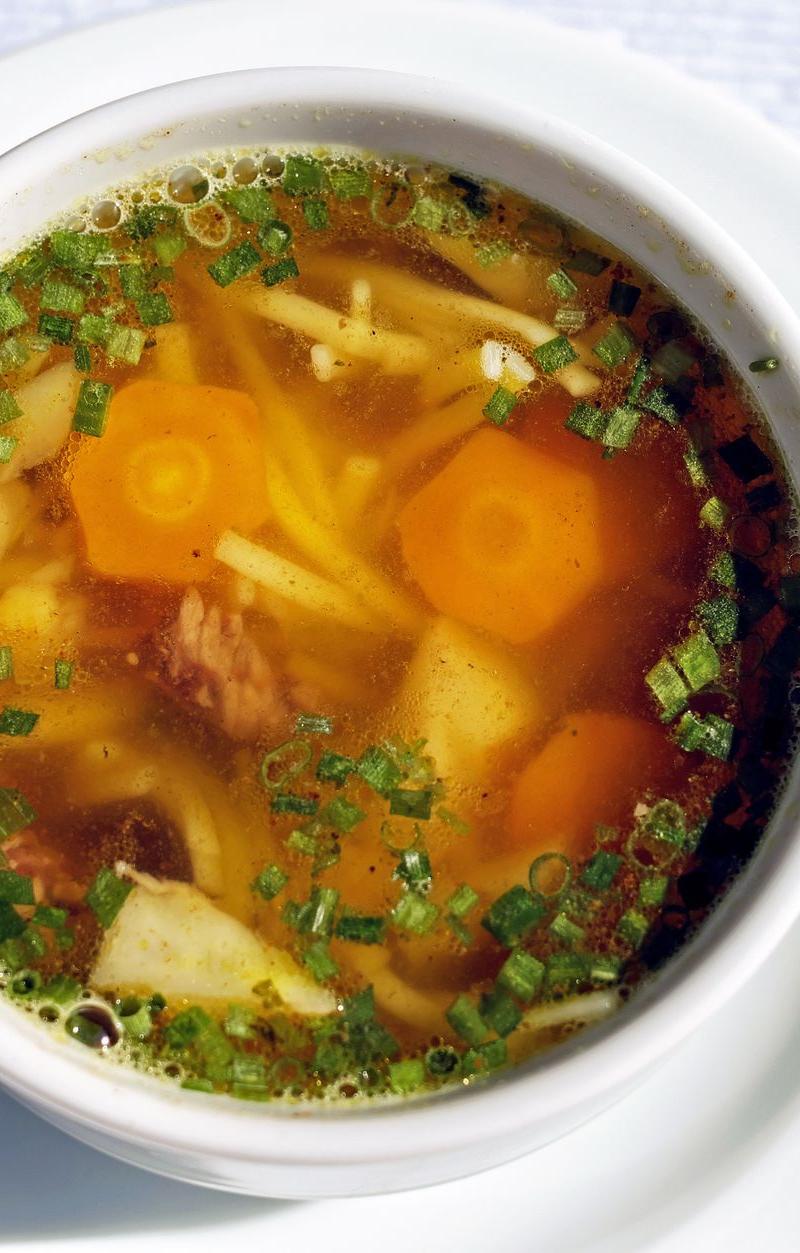 Cock-a-Leekie Soup