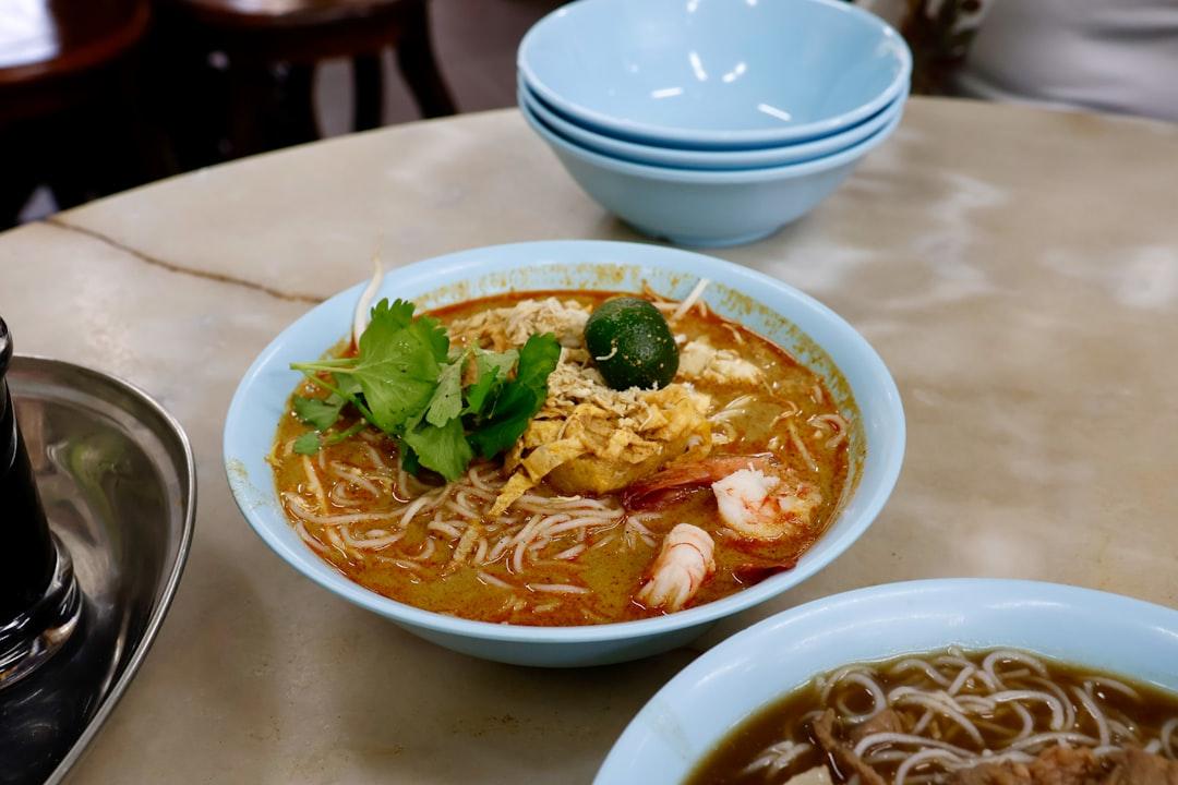 Coconut Laksa with Shrimp