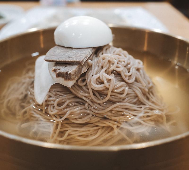 Cold Buckwheat Noodle Bowl