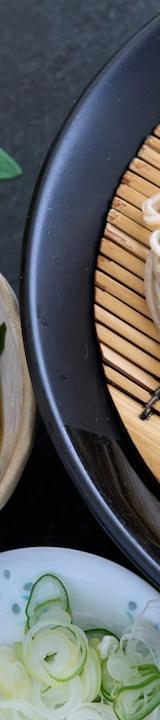 Cold Buckwheat Noodles with Clam Broth