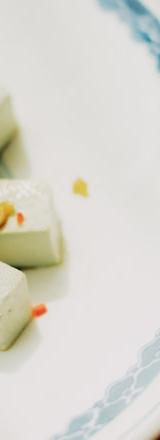 Cold Silken Tofu with Crispy Toppings