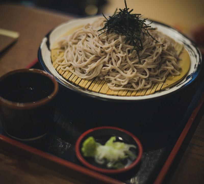 Cold Soba Noodles with Dipping Sauce