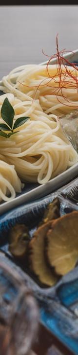 Cold Somen with Dashi Dipping Sauce