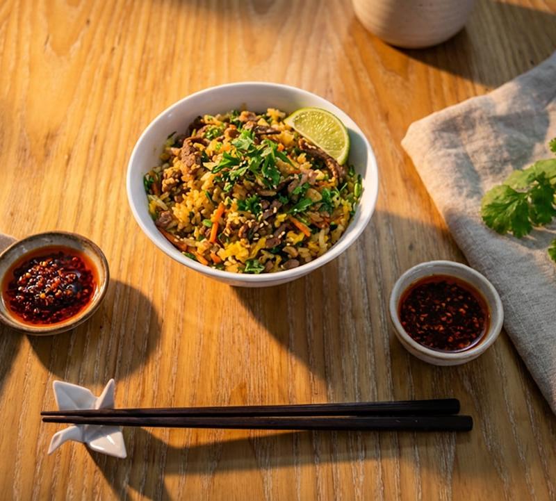 Com Chien Bo (Vietnamese Beef Fried Rice)