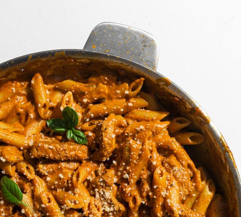 20-Min Corfu Beef Pasta