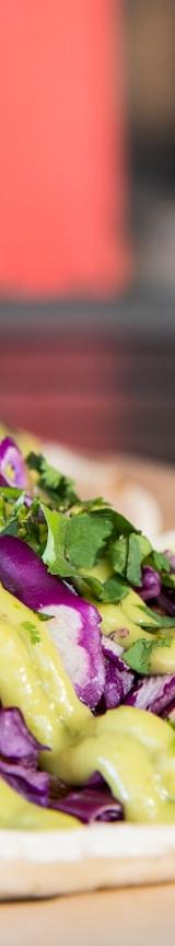 Costilla Tacos with Lime Crema