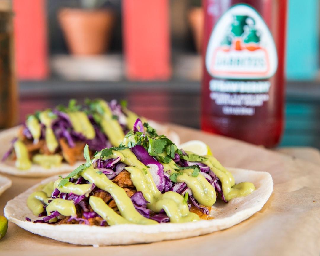 Costilla Tacos with Lime Crema
