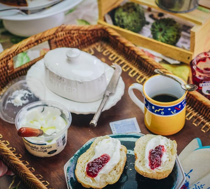 Cream Tea Scones with Jam