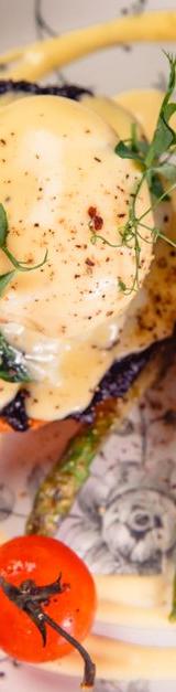 Creamy Asparagus with Lemon Hollandaise
