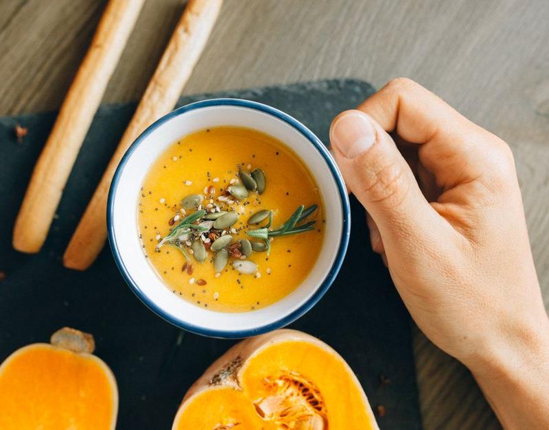 Creamy Butternut Squash Porridge