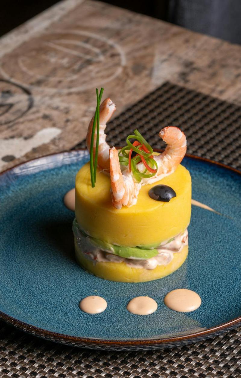 Creamy Chicken Causa