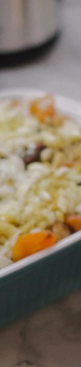 20-Min Creamy Chicken & Rice Skillet