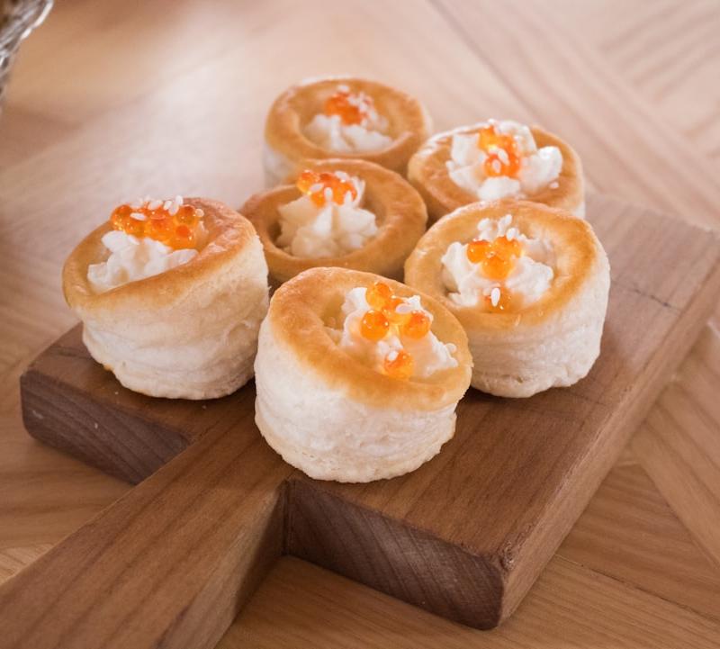Creamy Chicken Vol-au-Vent Bites