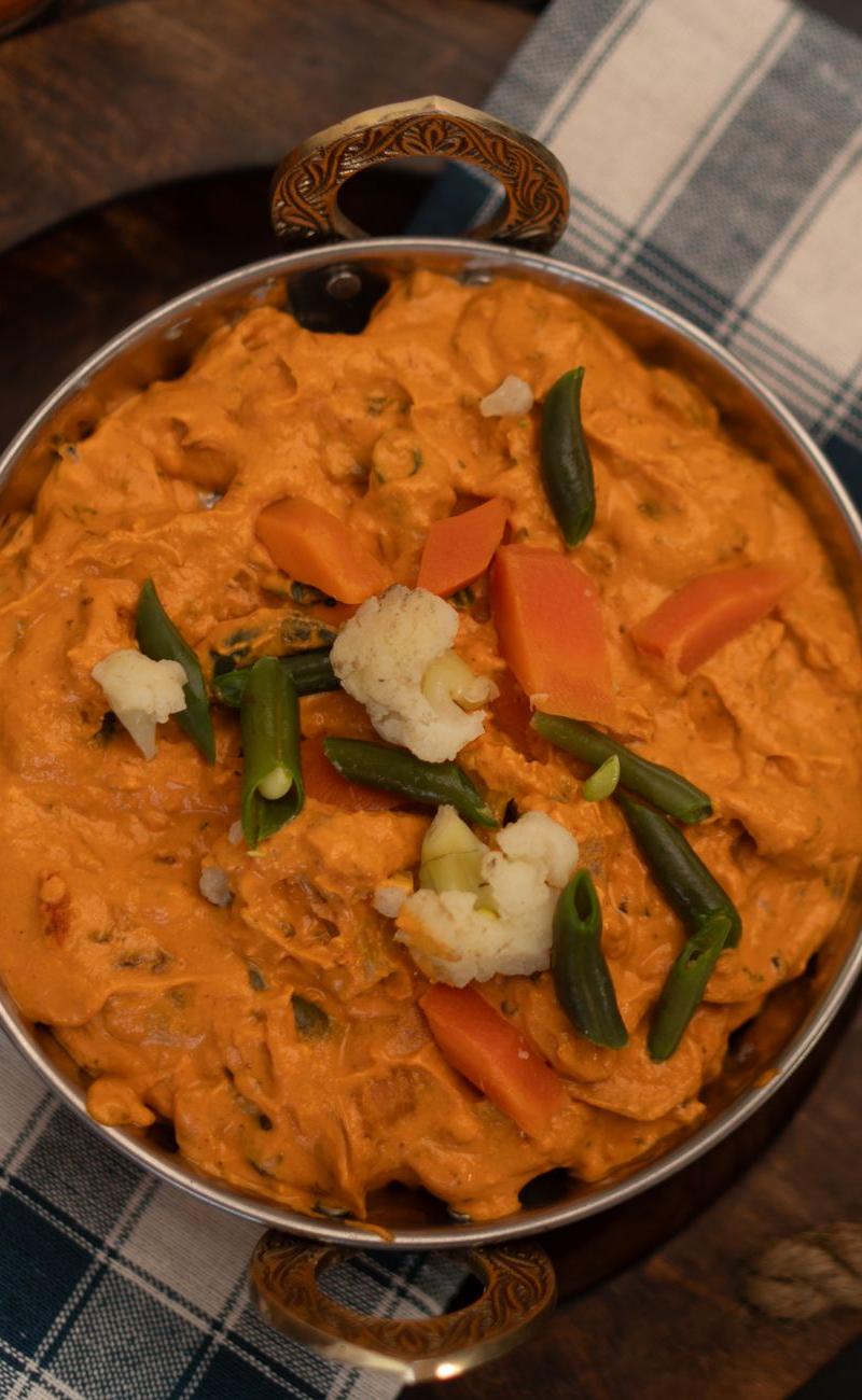 15-Min Creamy Coconut Vegetable Korma