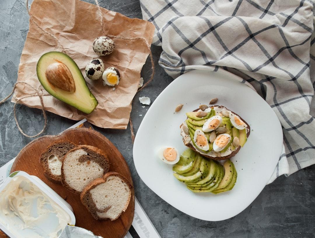 Creamy Egg & Avocado Bagel