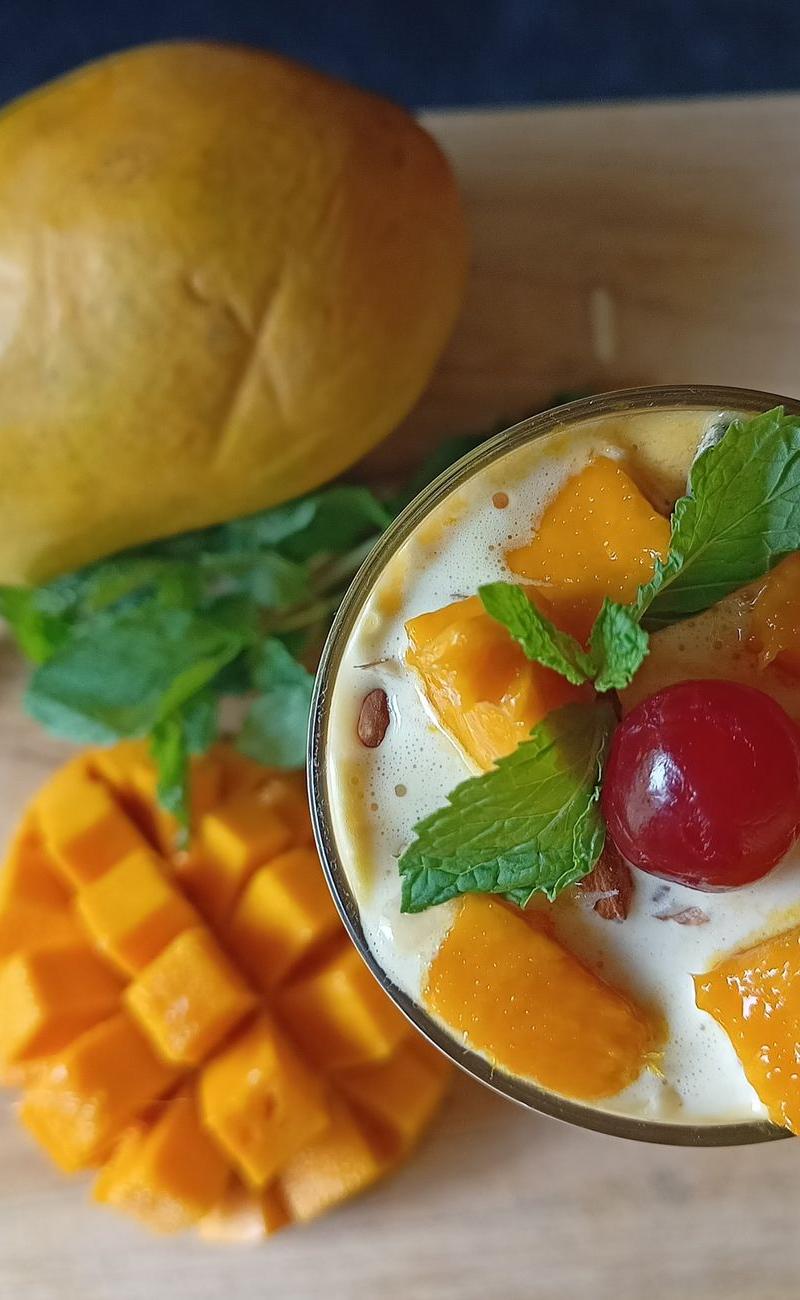 Creamy Mango Lassi