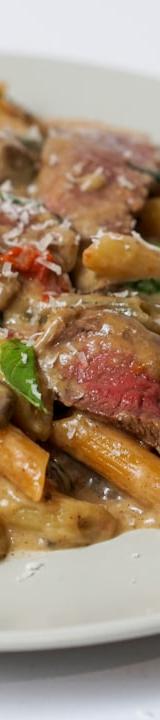 Creamy Mushroom & Sausage Penne