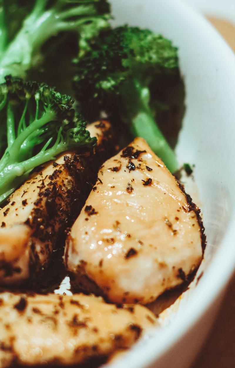 20-Min Creamy Mustard Chicken & Broccoli