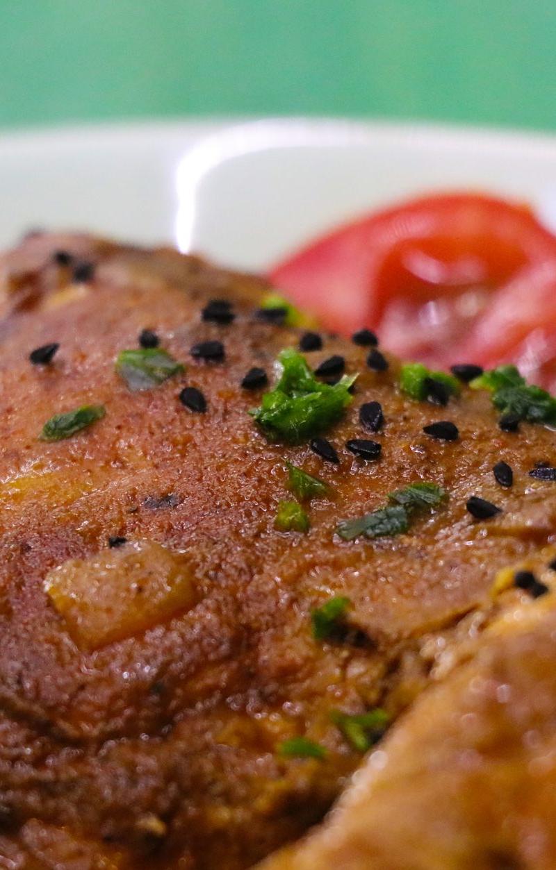 20-Min Creamy Mustard Chicken with Tomatoes