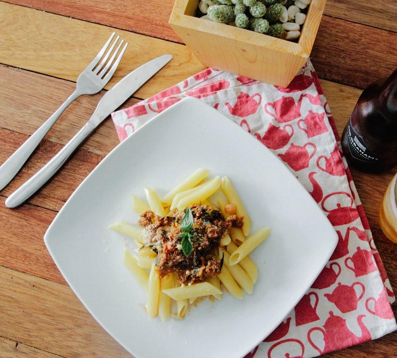 Creamy Penne alla Boscaiola