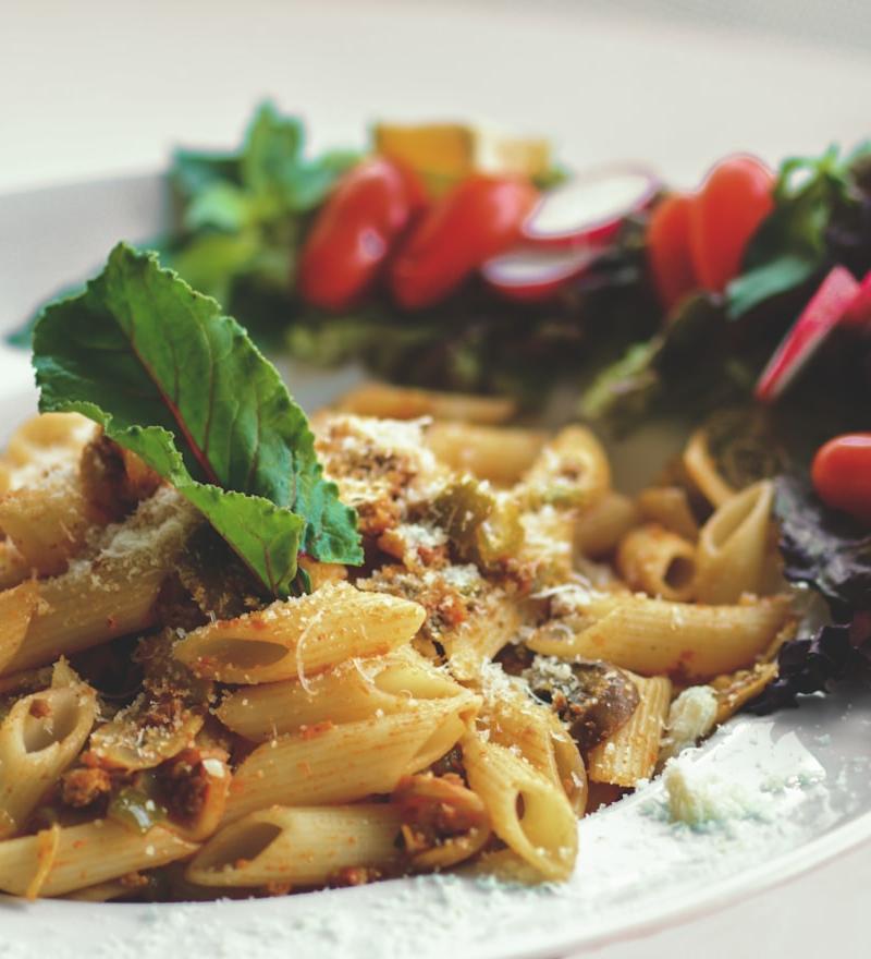 Creamy Penne Boscaiola with Sausage