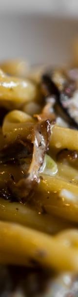 Creamy Penne with Sausage & Mushrooms