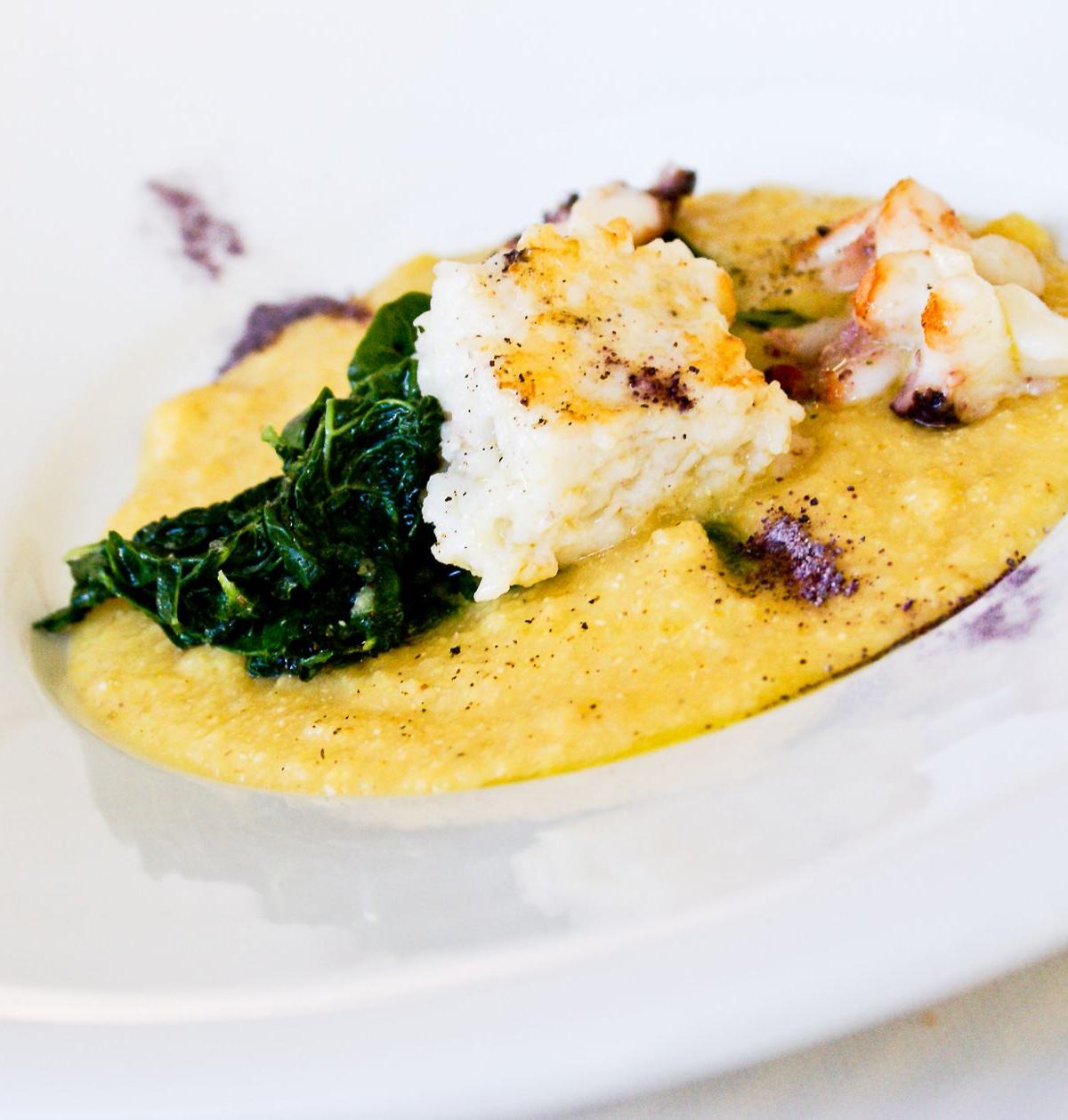 Creamy Polenta Taragna with Butter & Cheese