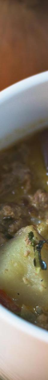 Creamy Pork & Kale Soup